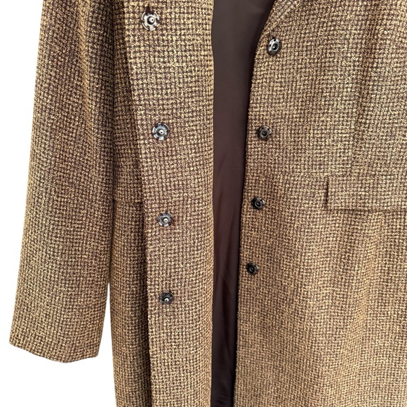 Vintage John Paul Richard Check Plaid Blazer Coat Size 12 - Picture 5 of 10